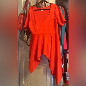 Blood Orange Top by Find Me Plus